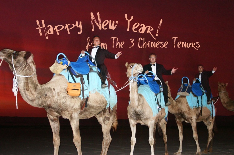 Happy New Year from The Three Chinese Tenors