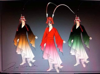 Design of performance costumes for The 3 Chinese Tenors